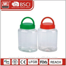 plastic storage canister with handle